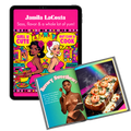 Girl U Cute But Can U Cook digital cookbook in a tablet, with the book open
